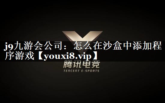 怎么在沙盒中添加程序游戏
